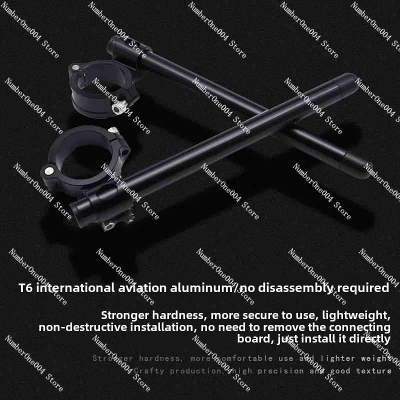 Suitable for Motorcycle Modification, Separation Handle, Increase Height and Reduce Cnc Handlebar