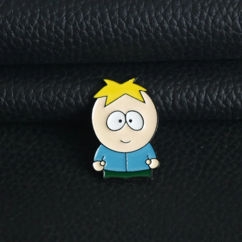 7 قطعة/المجموعة الكرتون التلفزيون فيلم كارتمان الشكل شارات التلبيب دبابيس لحقائب الظهر لطيف شارة الملابس مجوهرات الملابس والاكسسوارات