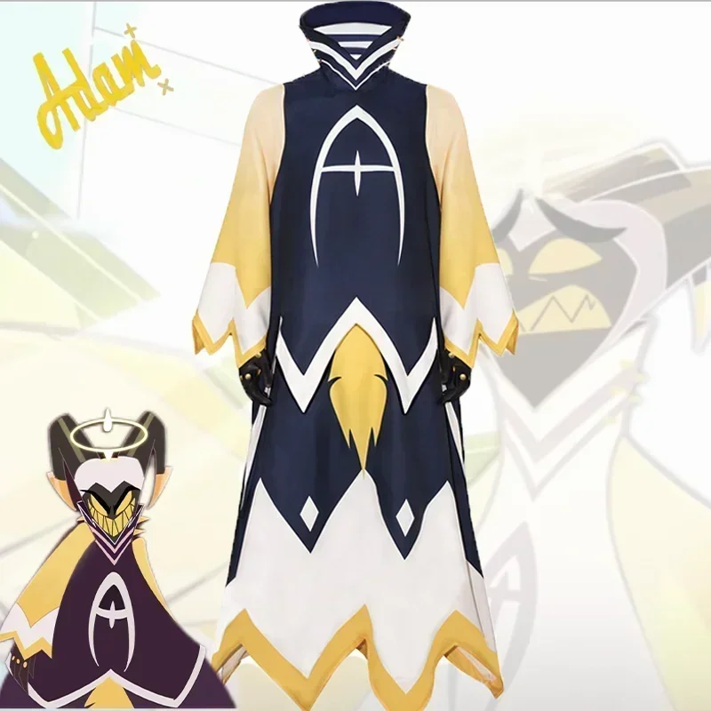 

CosplayAnime Adam Hazbin Cosplay Costume Hotel Cos Carnival Robe Jumpsuits Gloves Full Set Suit Halloween Party Fantasia Uniform