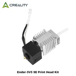 Creality Original Ender 3 V3 SE Heating Block Kit Stainless Steel Throat High Temperature Print Head 3D Printer Parts Replace