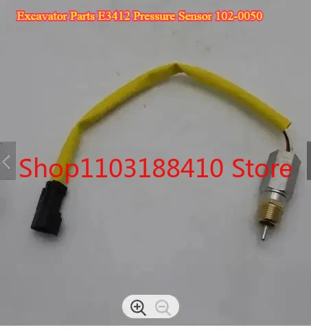 Excavator Accessories E3412 Pressure Sensor 102-0050 for CAT 3306B 3406C 3412 3412C 3456 Engine Water Temperature Sensor 3512B