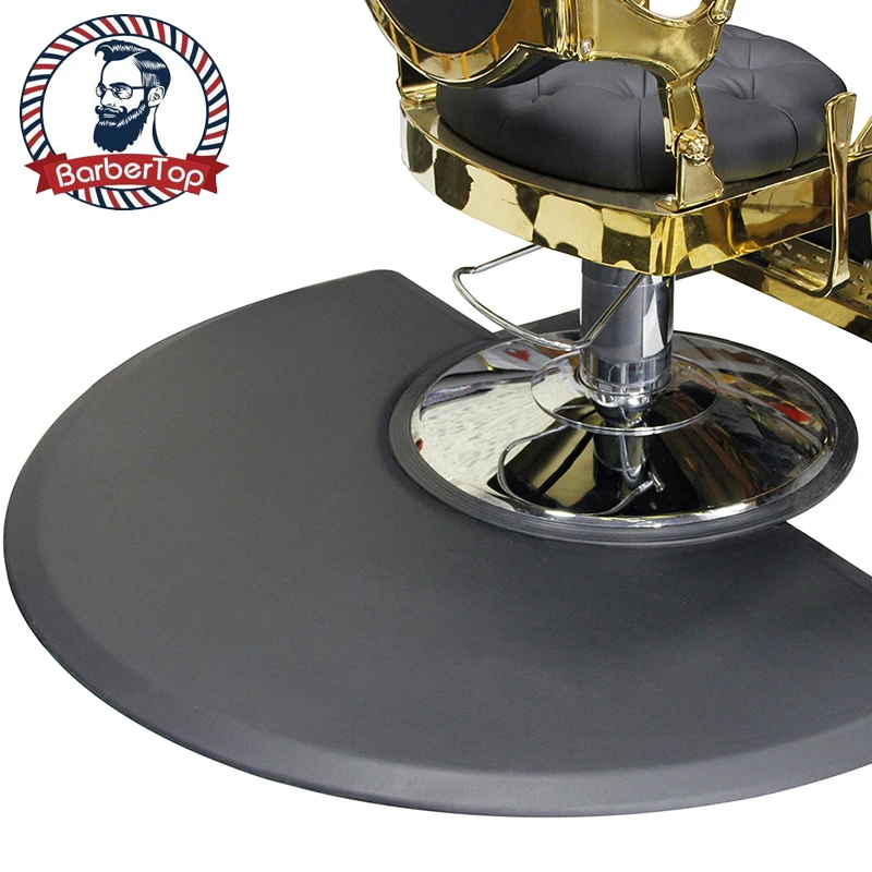 NEW Barber Chair Mat Anti Slip Hard Wood Floor Carpet Protect Babershop OfficeNon-Slip Rubber Pad