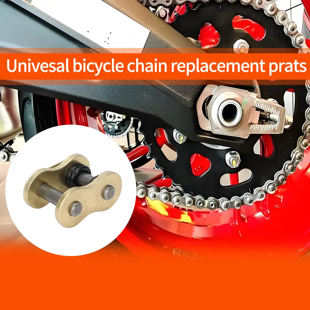 420 428 520 525 530HV سلسلة موصل الثقيلة ربط ماستر المشتركة رابط مع O-حلقة سلسلة قفل دراجة نارية مشبك حلقة ربط JFG