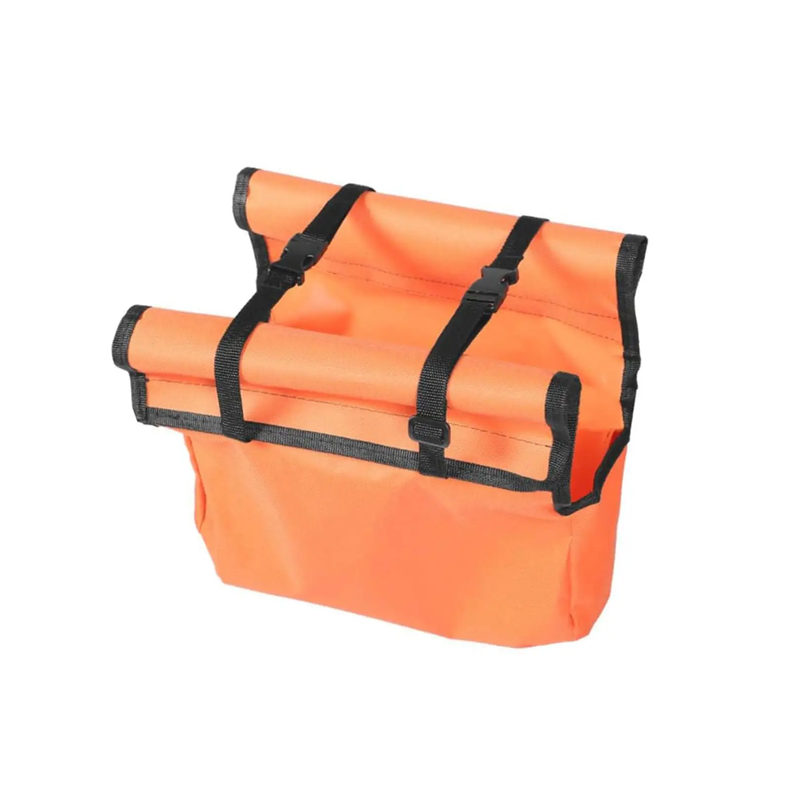 Folding Ladder Tool Storage Bag Versatile Durable 12 Inches Long Convenient Orange Accessories Oxford Cloth for Workshop