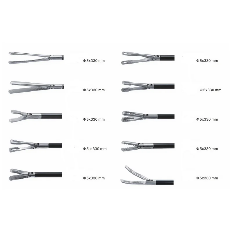 2026 New 10-millimeter Reusable Manual Non-invasive Laparoscopic Instrument Forceps