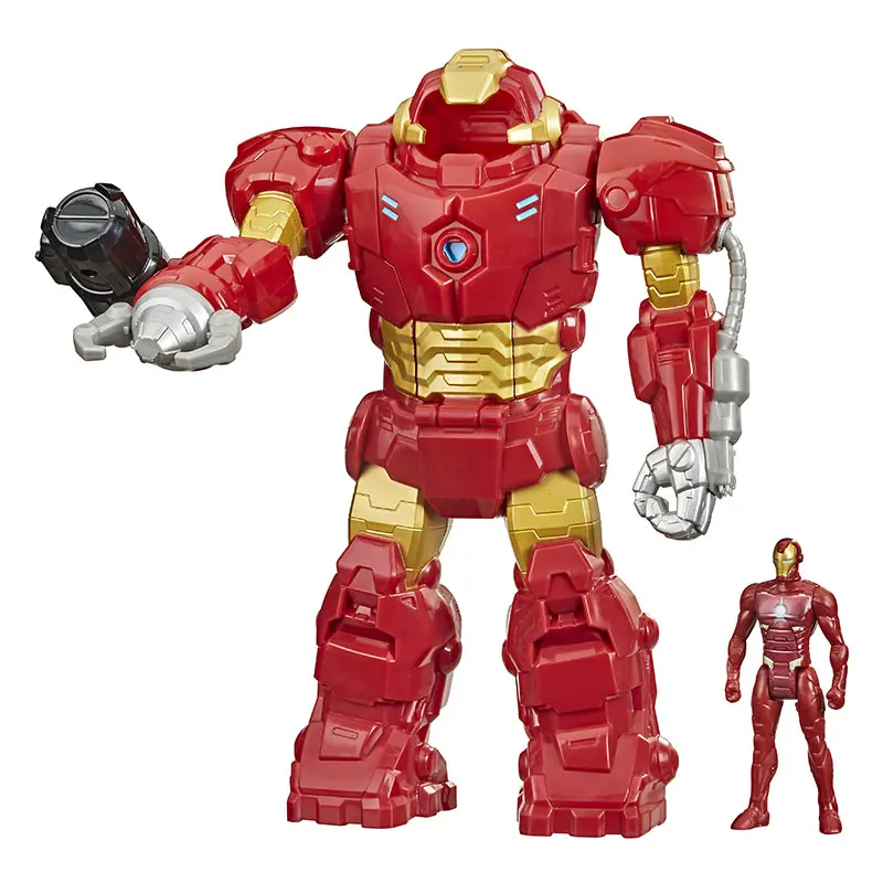 Marvel Avengers Heroes Iron Man Captain America Stark Armor Suit Figure Battle Armor Heroes Series Boy's Birthday Gifts Toys