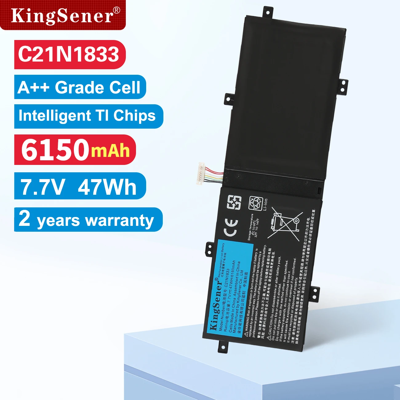 KingSener C21N1833 Battery For ASUS ZenBook 14 UM431 UM431DA-AM020T UX431 UX431FA UX431FN UX431FL UX431DA UX431FN-AN002T