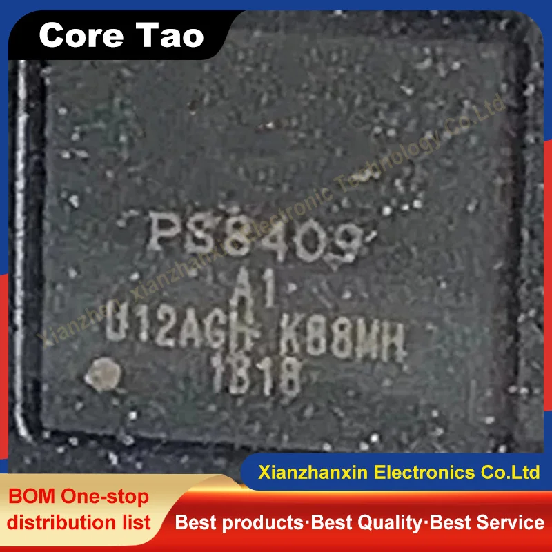 1PCS/LOT  PS8409QFN48GTR2-A1 PS8409 A1 QFN48 Laptop computer IC chip