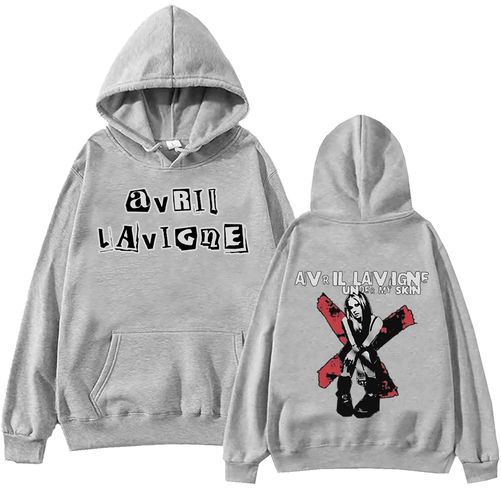 Avril Lavigne Greatest Hits Tour 2024 Sudadera con capucha Harajuku Hip Hop Jersey Tops Sudadera Fans Regalo