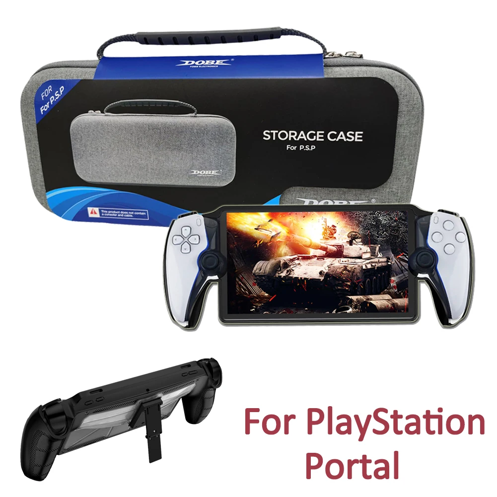 Für plays taion portal koffer tasche spiel zubehör harte schutzhülle mit ständer trage tasche tragbare tasche für sony ps portal