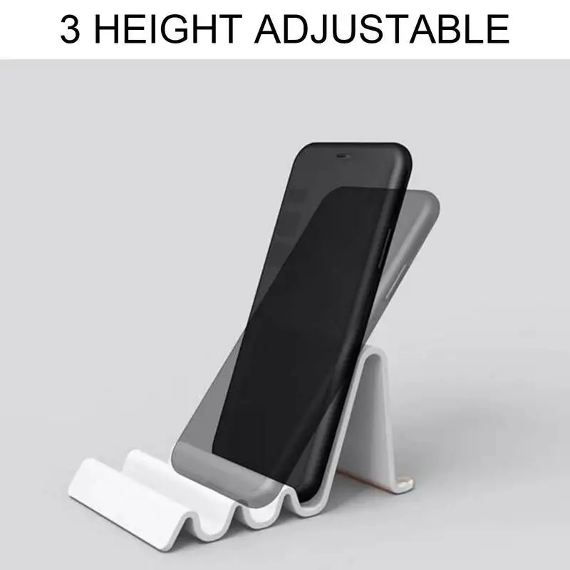 Cellphone Stand Table Phone Stand Multifunctional Pen Holder Wave Shape Does Not Shake Height Adjustable For Phone And Tablet