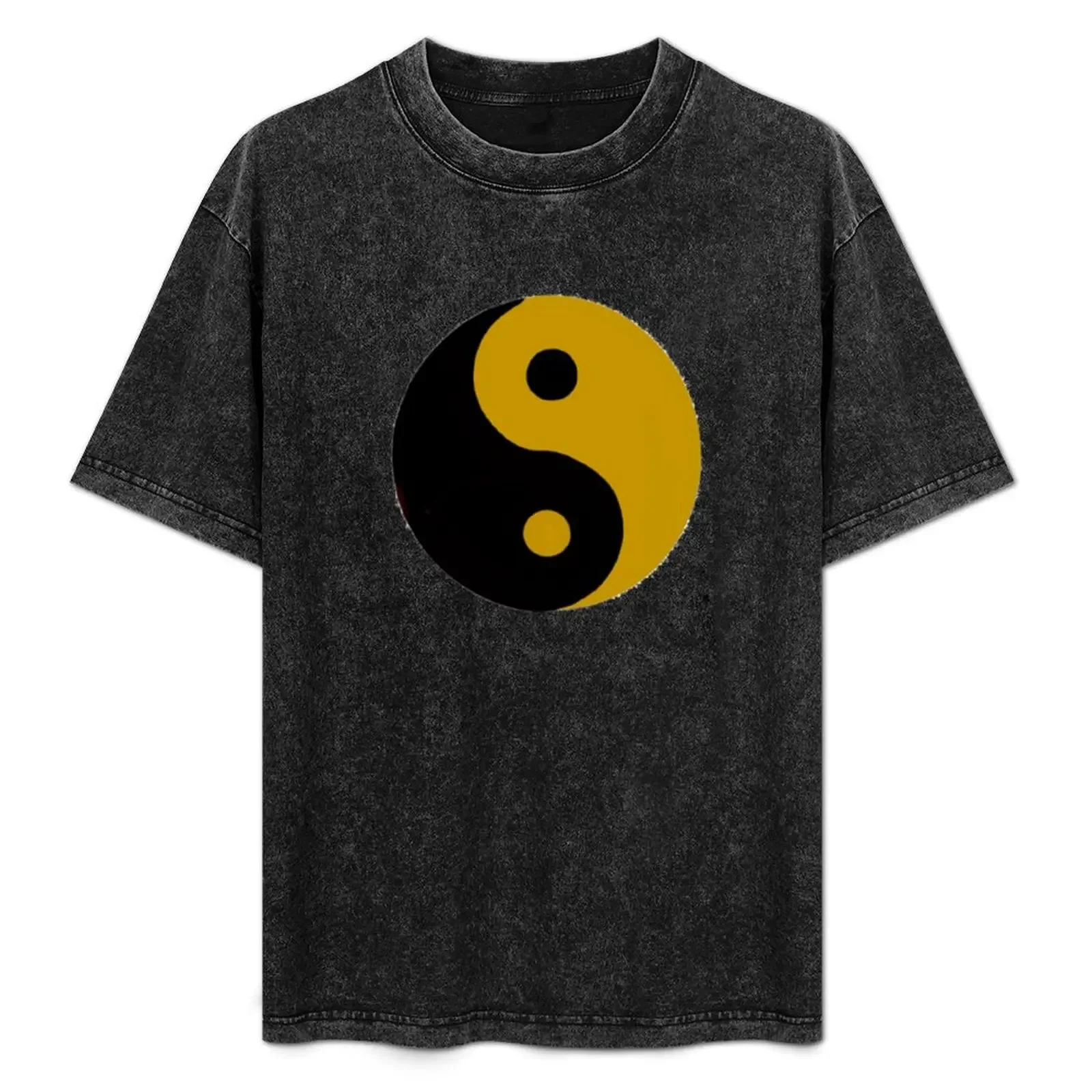 

black and gold yin yang T-Shirt graphic shirts clothes summer shirt shirts graphic clothes for men