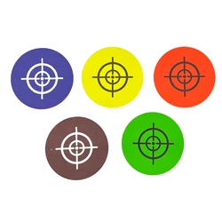 Sticker Targets-250 Pcs/Pack-5 Colors Options-2