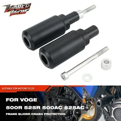 Frame Slider Anti Crash Glue Pad For Loncin Voge 500AC 500R 525AC 525R 2019-2024 Engine Fairing Sliders Protection 500 525 AC R