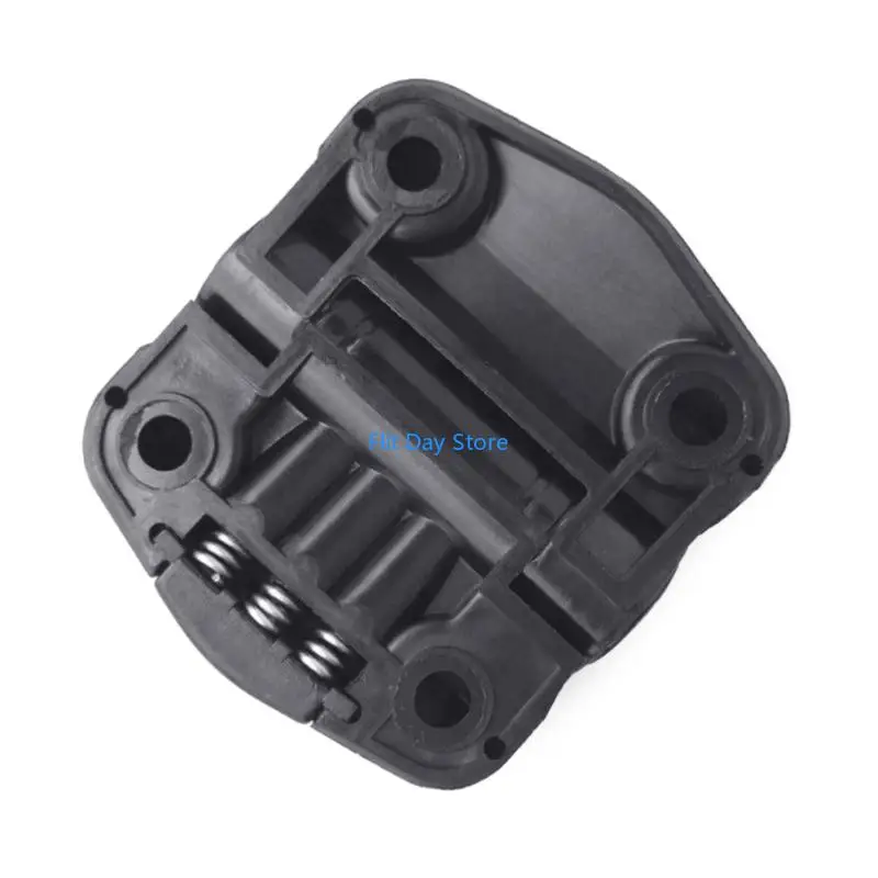 F92C Foldable Table Hinge Rounded Corner Safety Quiet Operation Nylons Construction