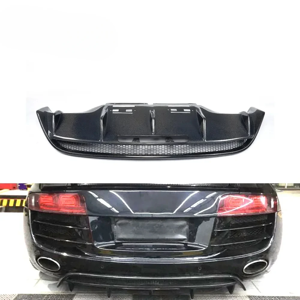 

Carbon Fiber R8 Rear Lip Spoiler For Audi R8 GT V8 V10 Coupe 2-Door 10-15