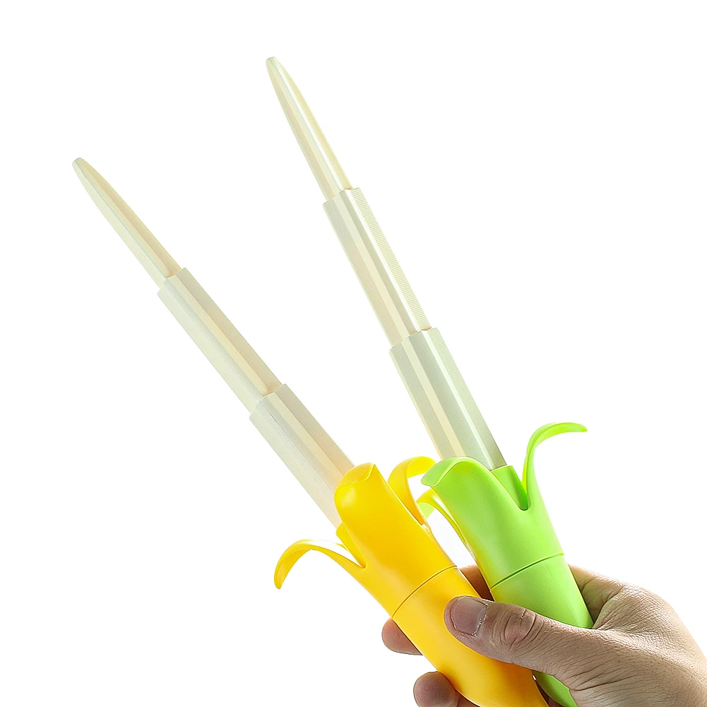 Funny Banana Telescopic Sword Toy Plastic Retractable Katana Cosplay Prop Party Prank Decor Gift  سيف لعبة Espada De Plátano