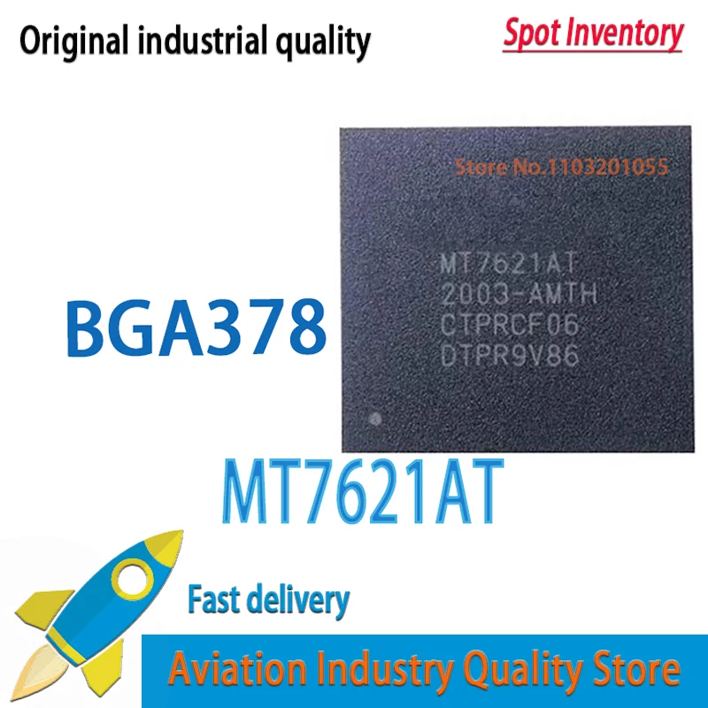 5pcs MT7621AT MT7621 MT7621A BGA-378  Brand new in stock