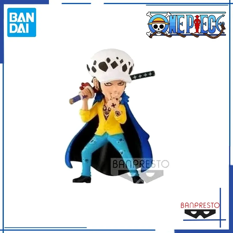 Bandai Original figura de Anime de una pieza WCF Wano país la isla de los fantasmas Vol4 figuras de acción de juguete Zoro modelo regalo para niños