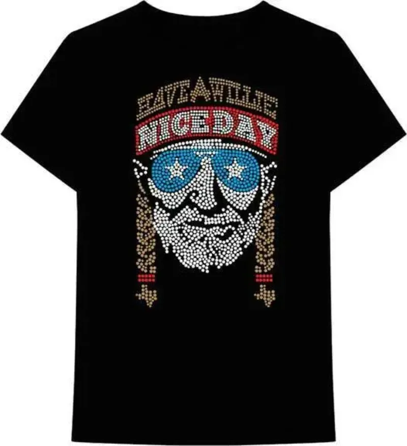 Zion рулетка Вилли Нельсон хорошего дня музыкальная футболка Outlaw Country ZRWN1066