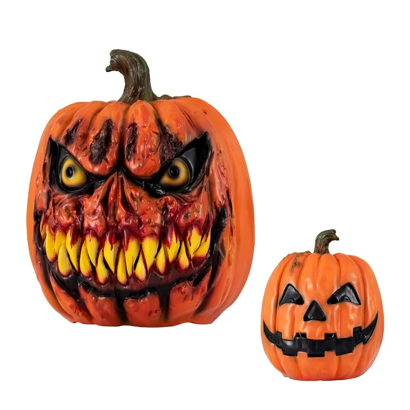 

Halloween pumpkin grimace decoration ornament pumpkin hood dress up