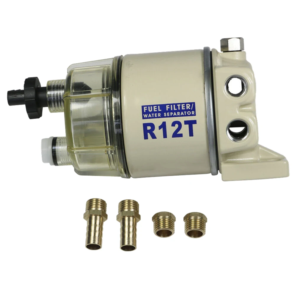 New R12T Boat for -Marine Spin-On Fuel Filter / Water Separator