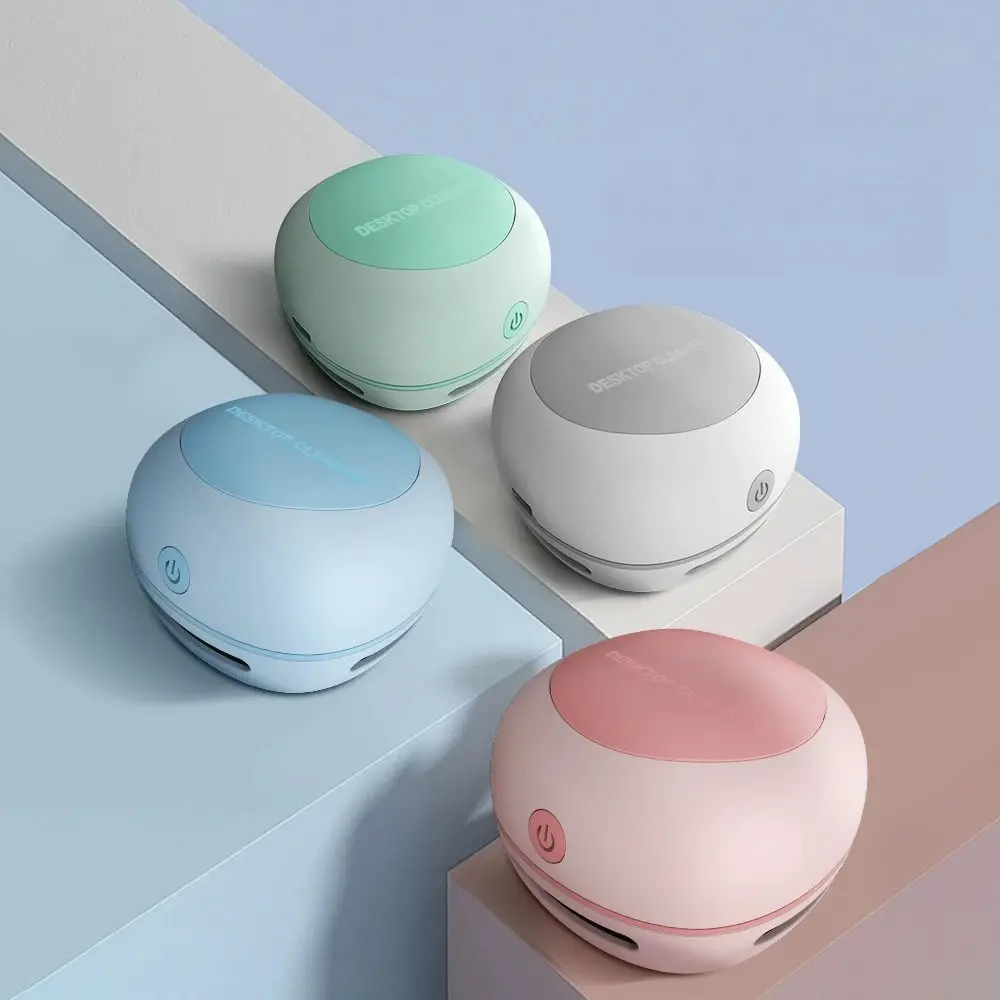 Mini Home and Office Desktop Vacuum Cleaner Car Cleaning Tool and Christmas Gift Sweeper for Desk Dust Removal