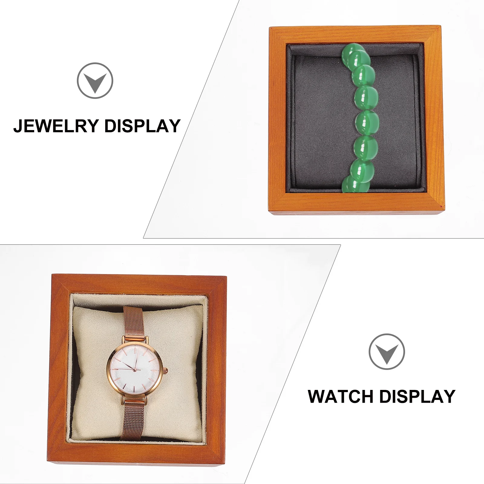 

1Pcs Unique Wristwatch Storage Box Elegant Design for Displaying Watches on Dressing Table Or in Stores Wooden Box