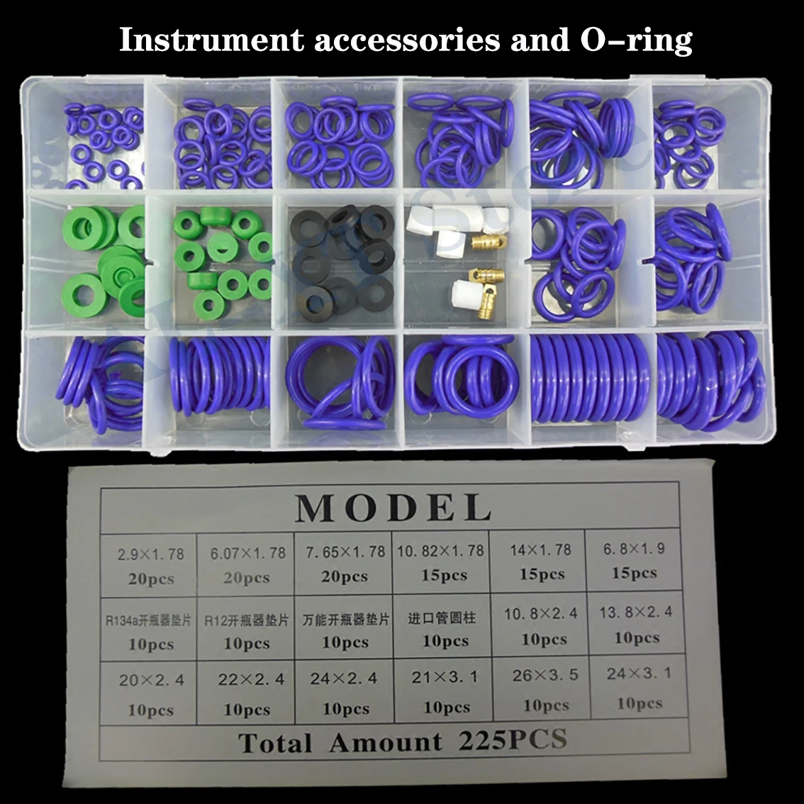 Automotive Air Ronditioning Realing Ring Rubber Ring O-ring Maintenance Gasket Environmentally Friendly 134 Air Conditioning