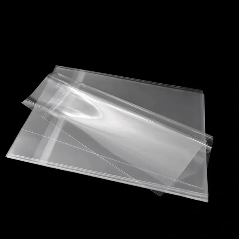 NN89R 50PCS Vinyl Record Protective Sleeve 12 Inch for Turntable Player LP Vinyl Record Self Adhesive Records Bag