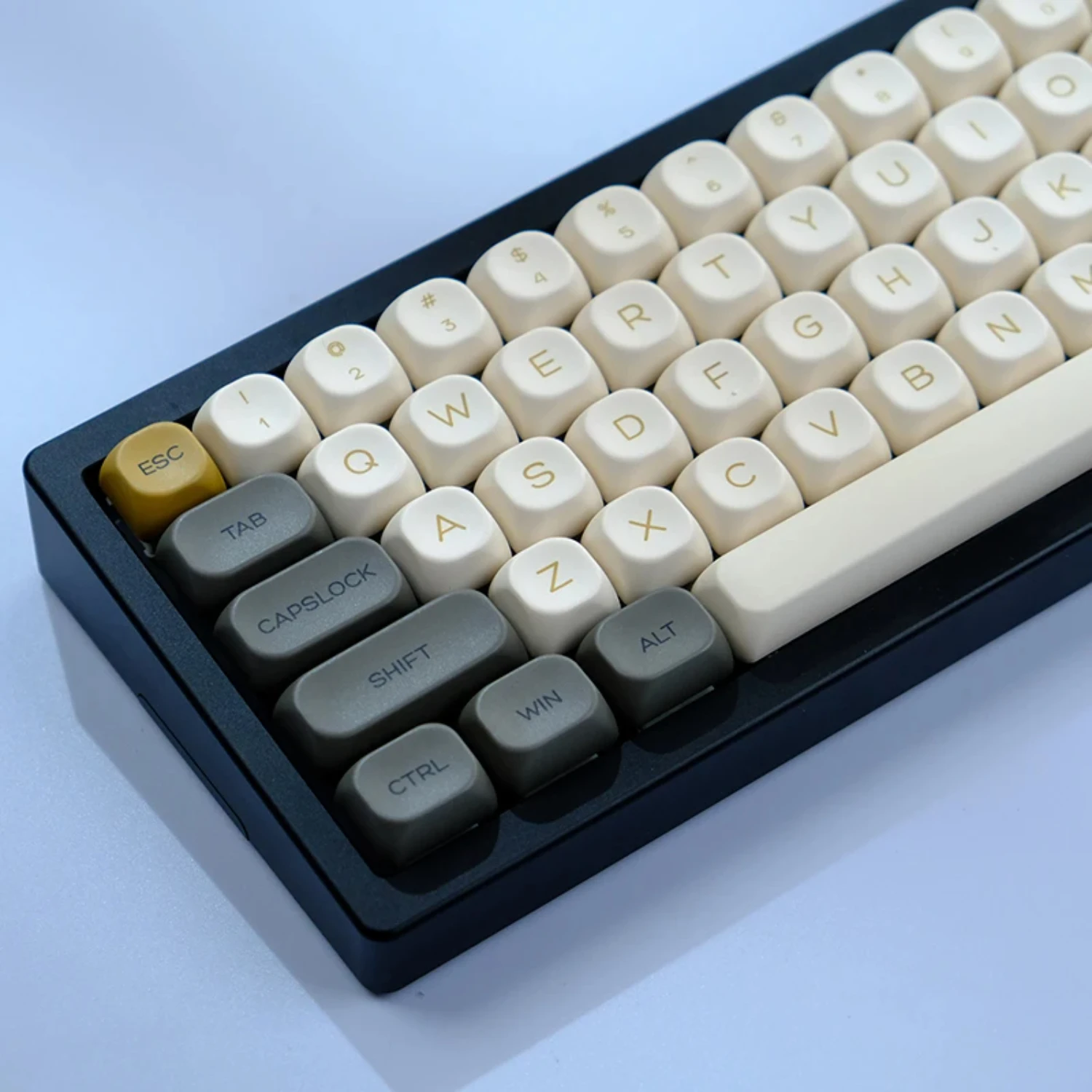 142 Keys Glimmer KOA Profile PBT Keycaps for MX Switch Mechanical Keyboard ISO 7U Style Russian Korean Japanese Keycap GK61