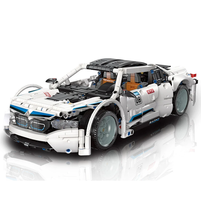 

Масштаб 1:5 Германия I8 GT2 Спортивный автомобиль Строительный блок Модель Радио 2,4 ГГц Дистанционное управление Автомобиль Паровой кирпич Сборка RC Игрушки