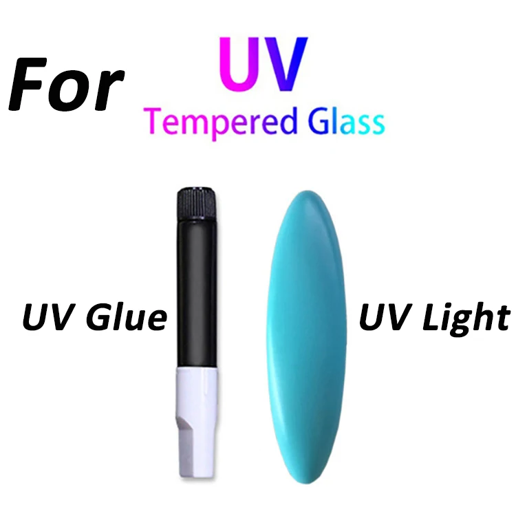 For UV Tempered Glass UV Glue And UV Light Special Use For All Mobile Phone Screen Protector 3D Full Coverage Protective Film