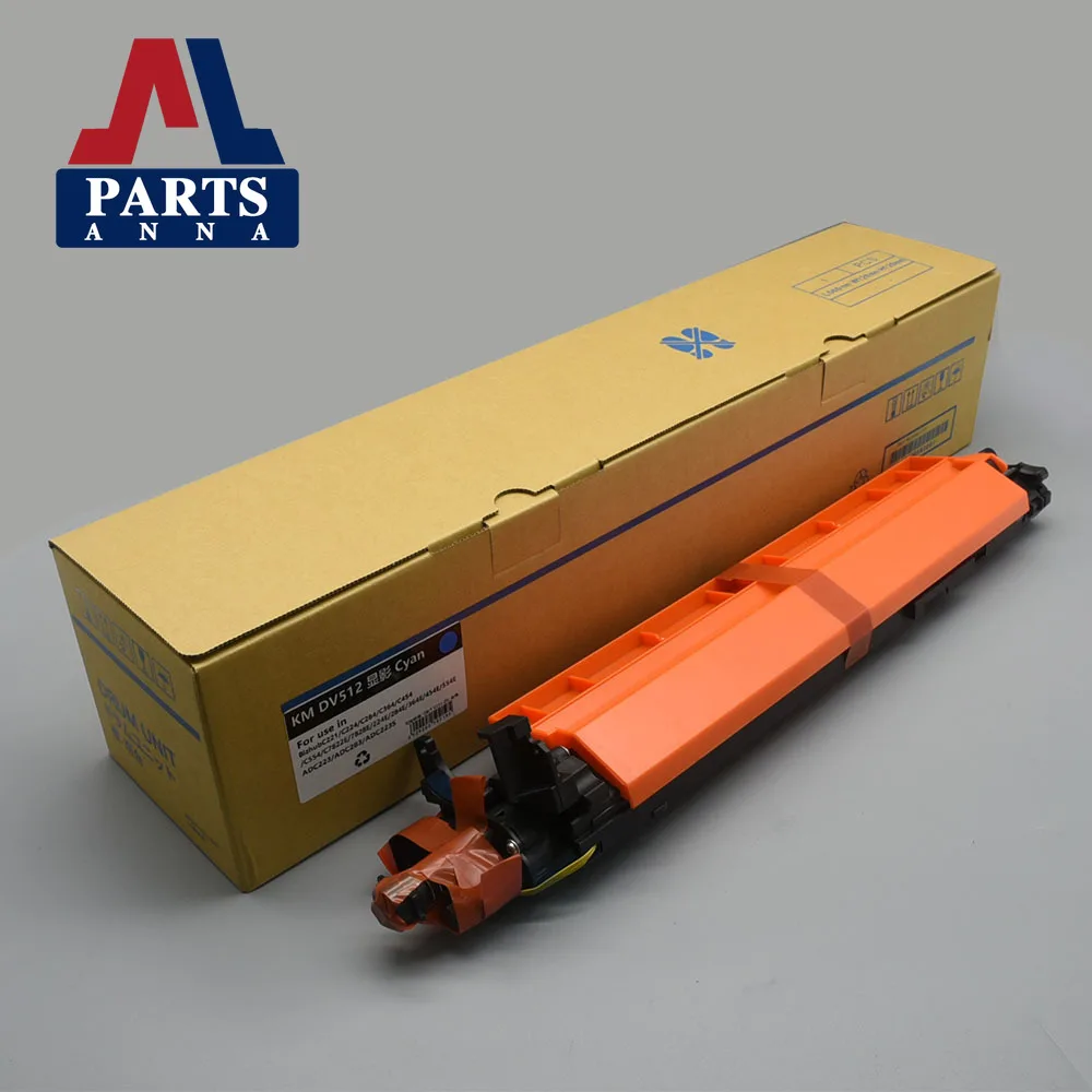 1 unidad desarrolladora C224 DV512 con polvo desarrollador DV-512 para Konica Minolta Bizhub C284 C364 C454 C554 C 224 284 364 454 554