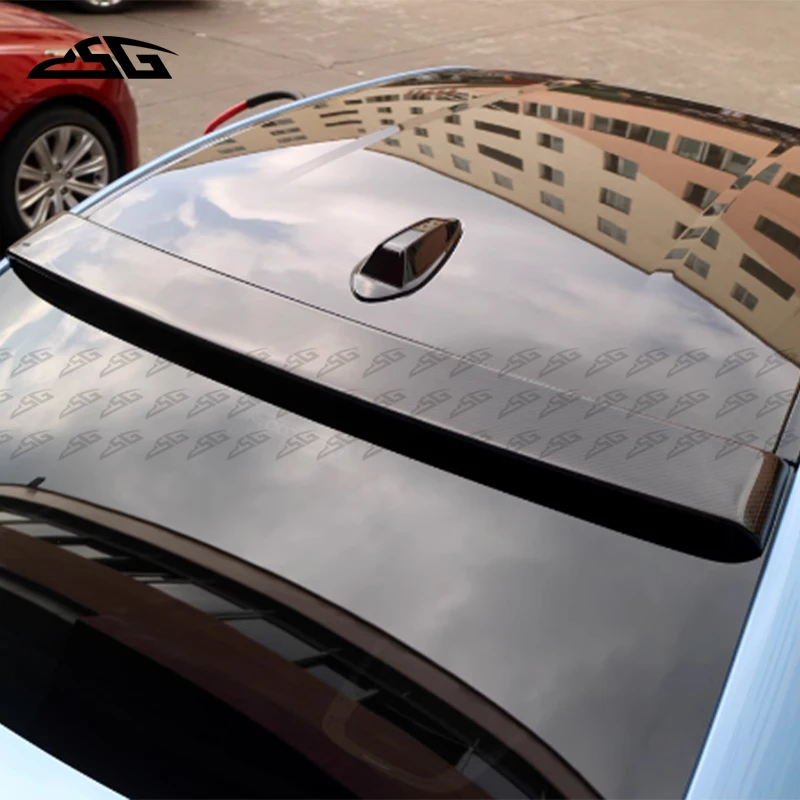 

Задний спойлер на стекло для BMW G87 M2 Coupe 2022+ из карбона, накладка на крышу, сплиттер на багажник, элементы обвеса