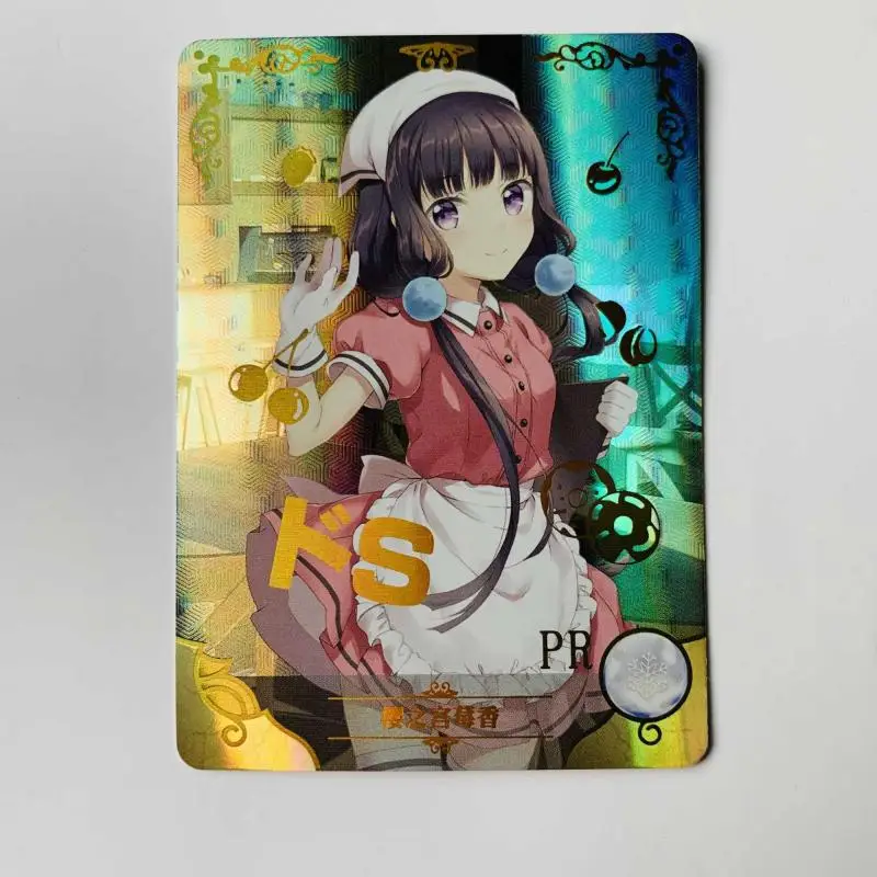 Rare genuine Goddess Story PR card Hayasaka Ai Bronzing collection cartoon Anime characters Game cards Christmas Birthday gifts