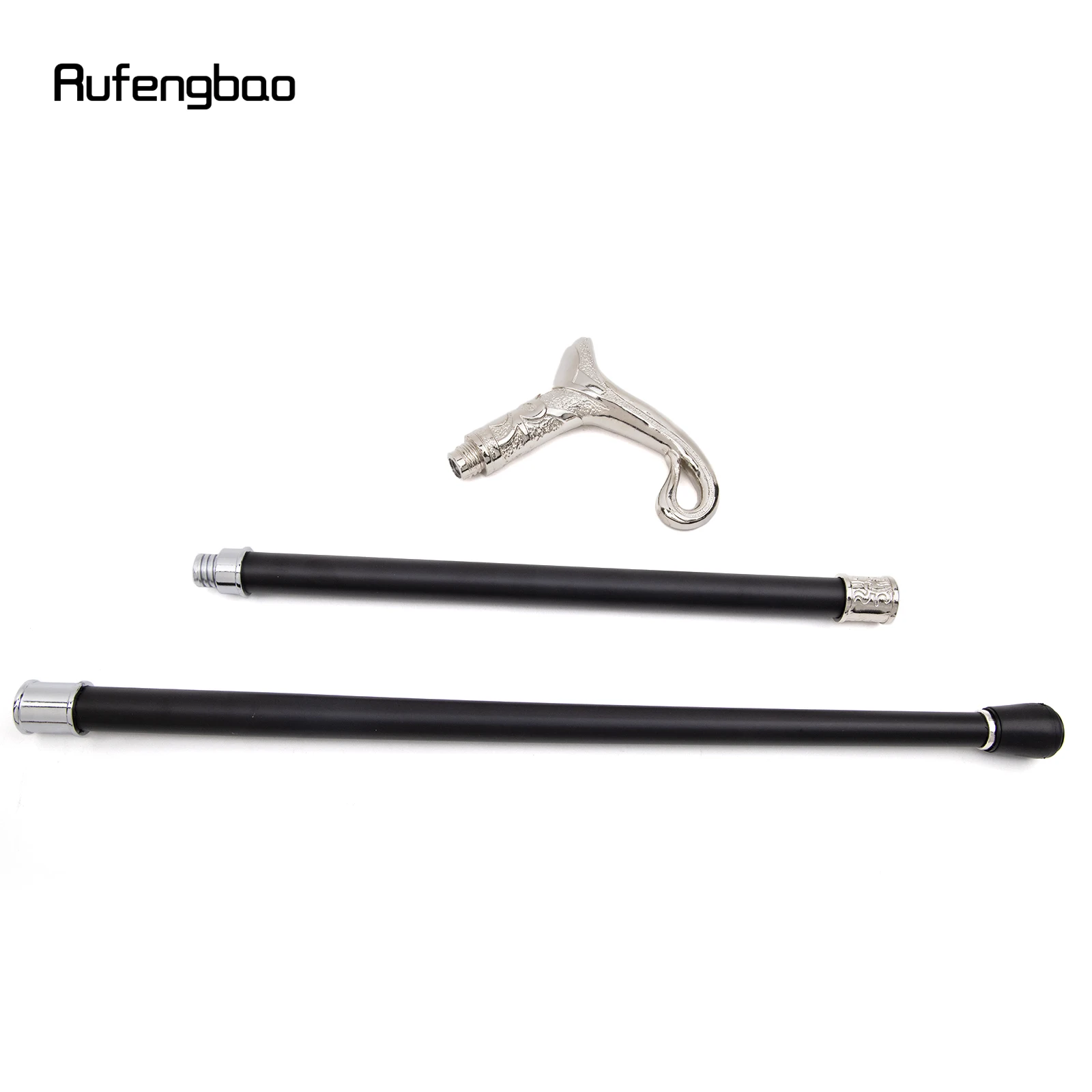 الأبيض الفاخرة منحنى خط نوع عصا المشي موضة ديكور عصا للمشي شهم أنيقة تأثيري قصب مقبض Crosier 93 سنتيمتر