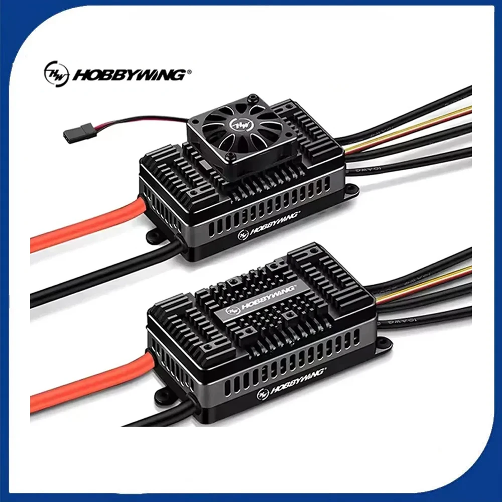 

Hobbywing Platinum 260A/300A HV V5 SBEC 6-14S Lipo 5-12V 10A BEC (30A Burst) DEO Tech for 700-800mm Helicopter/Fixed-Wing