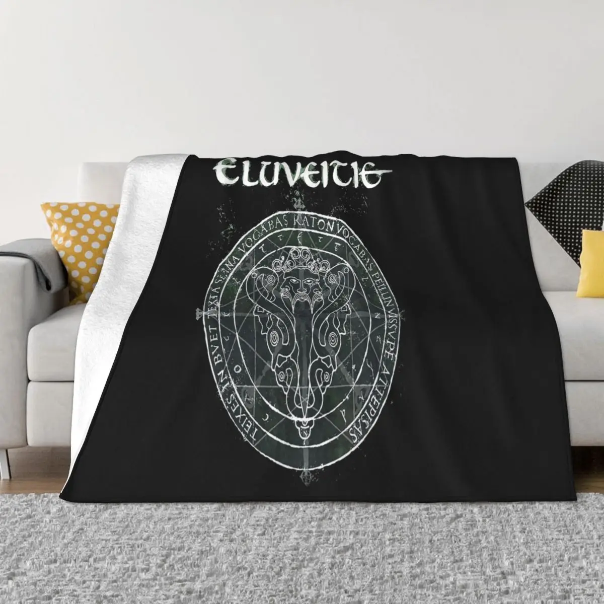 Men Swea Evocation Pantheon Eluveitie Funny Swea Novelty Women Hood New Print Throw Blanket