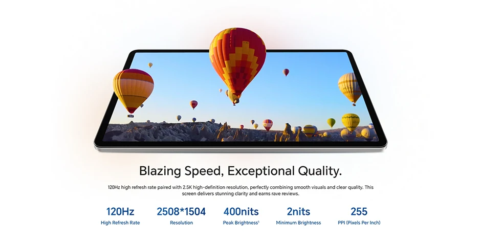 HONOR Pad X9a,EU Version WIFI Tablet,11.5 inches 120Hz 2.5K HONOR Fullview Display,6GB+128GB,Slim Metal Body, HONOR Android Tablet