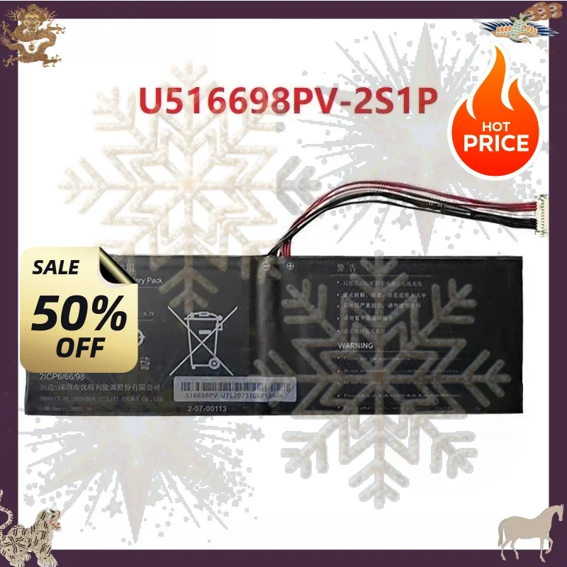 SWZY est High Quality Replaceable Battery U516698PV-2S1P for EZbook JNC13 S5 Pro 12256 Laptop Battery NEW