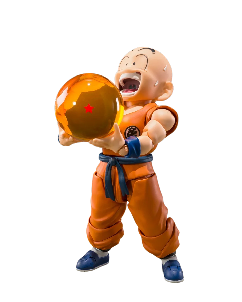 

Коллекционная фигурка Bandai SHF Криллин (Куририн) из Dragon Ball Z: старый друг Сона Гоку. Декоративная игрушка, подарок.