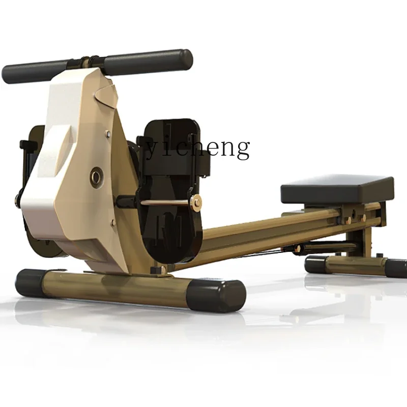 ZK Rowing Machine Household Foldable Rowing Machine Rowing Exercise Trainer Indoor Aerobic Small Fitness Equipment