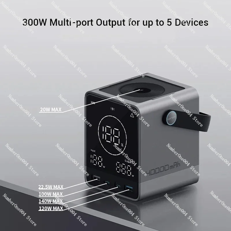 Suitable for 30 # 40000mAh portable power bank P01CT 300W output 140W bidirectional USB C fast charging