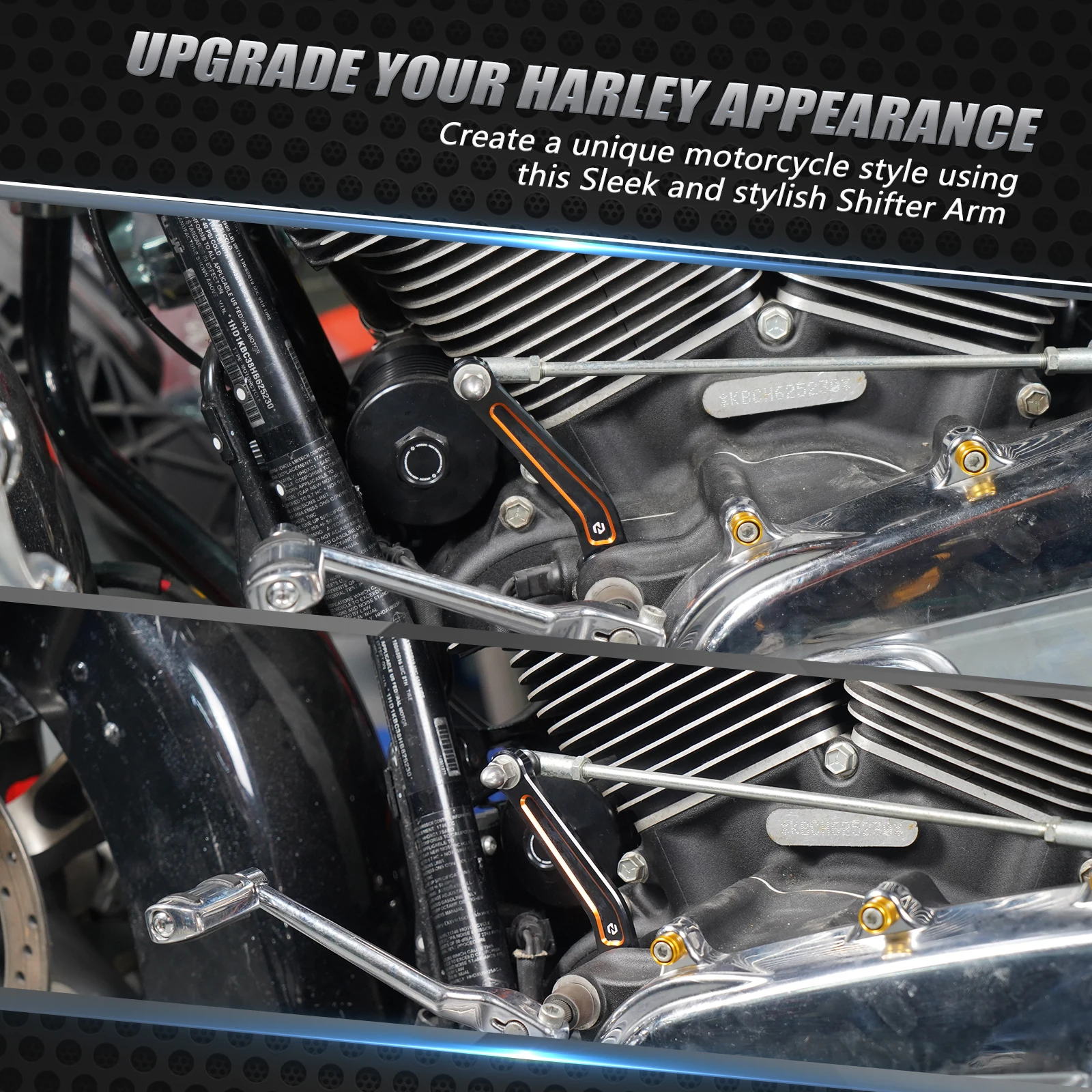 Pour Harley 2017-2024 Street Glide FLHX spécial FLHXS levier de changement de vitesse intérieur Road King FLHR FLHP FLHRC Road Glide FLTRK