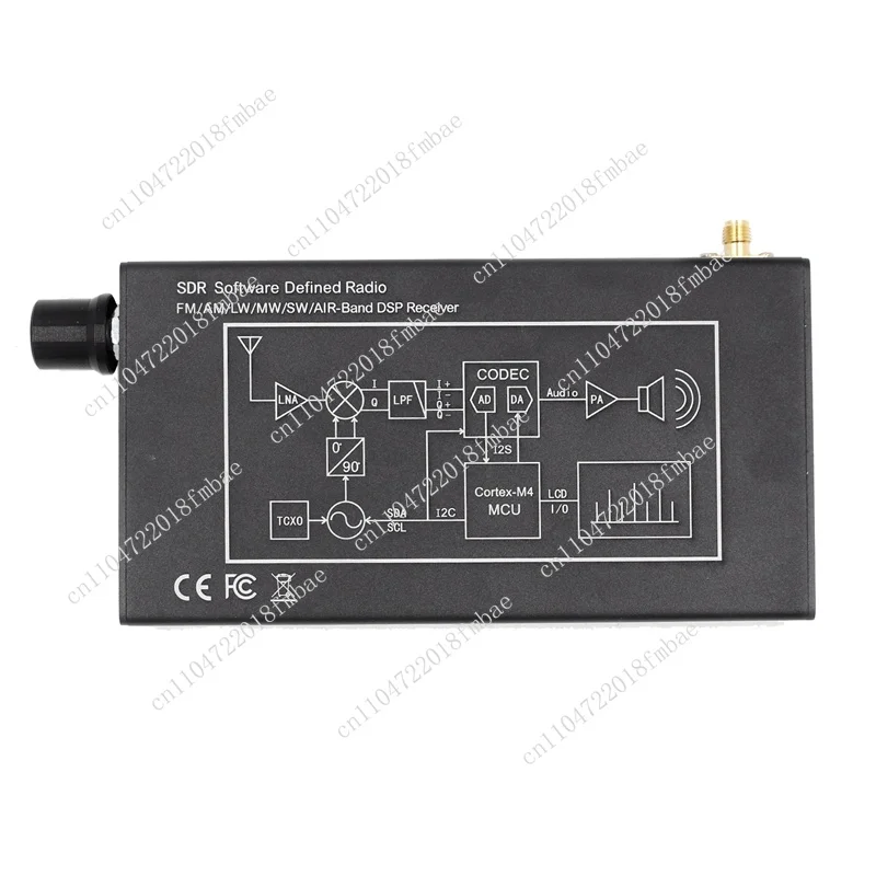 DeepSDR 101 Software Defined Radio SDR Radio DSP Digital Demodulation Shortwave FM MW SSB CW HAM Radio Receiver XQ view 2