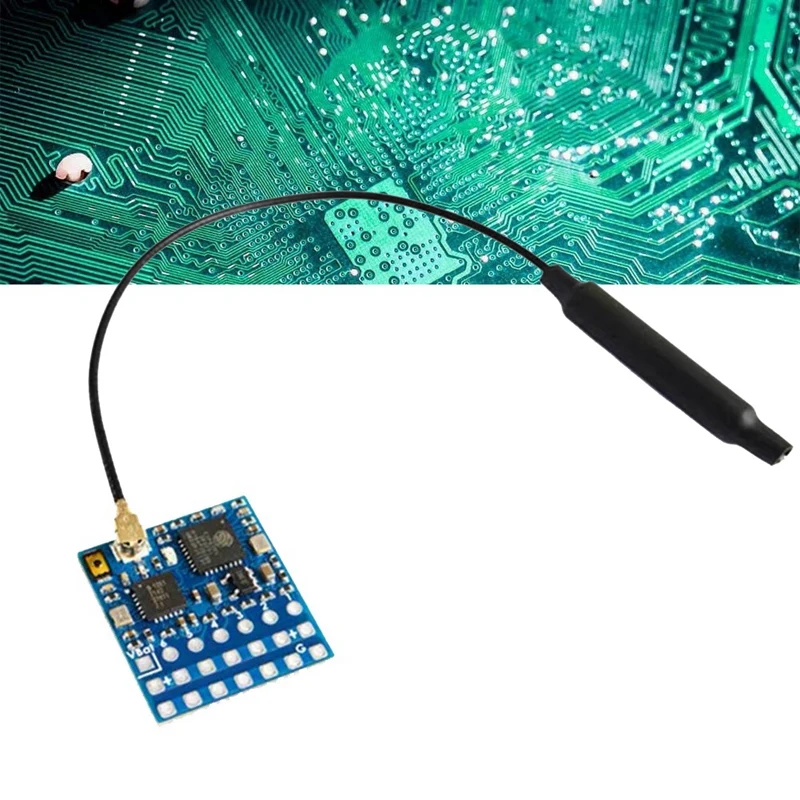 Smart-Für MATEK ELRS-R24-P6 ELRS 2,4 GHz Empfänger mit Antenne Stecker Unterstützung 2-8S Vbat Spannung Sense für RC FPV Drone