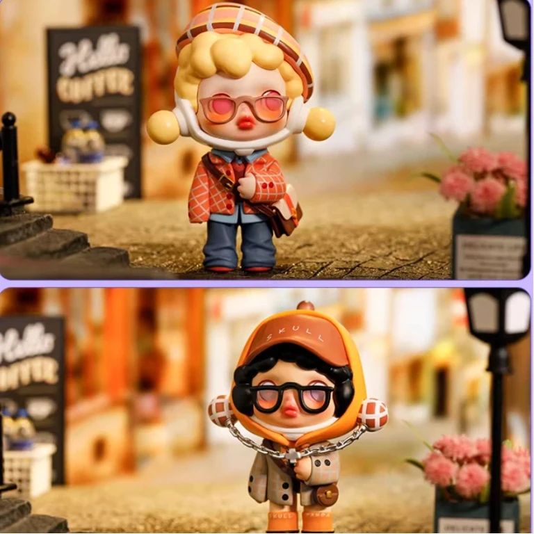 

Popmart Skullpanda Series Blind Box, Unique Cool Panda Style Trendy Toy, Collectible Figure Gift for Kids and Fans