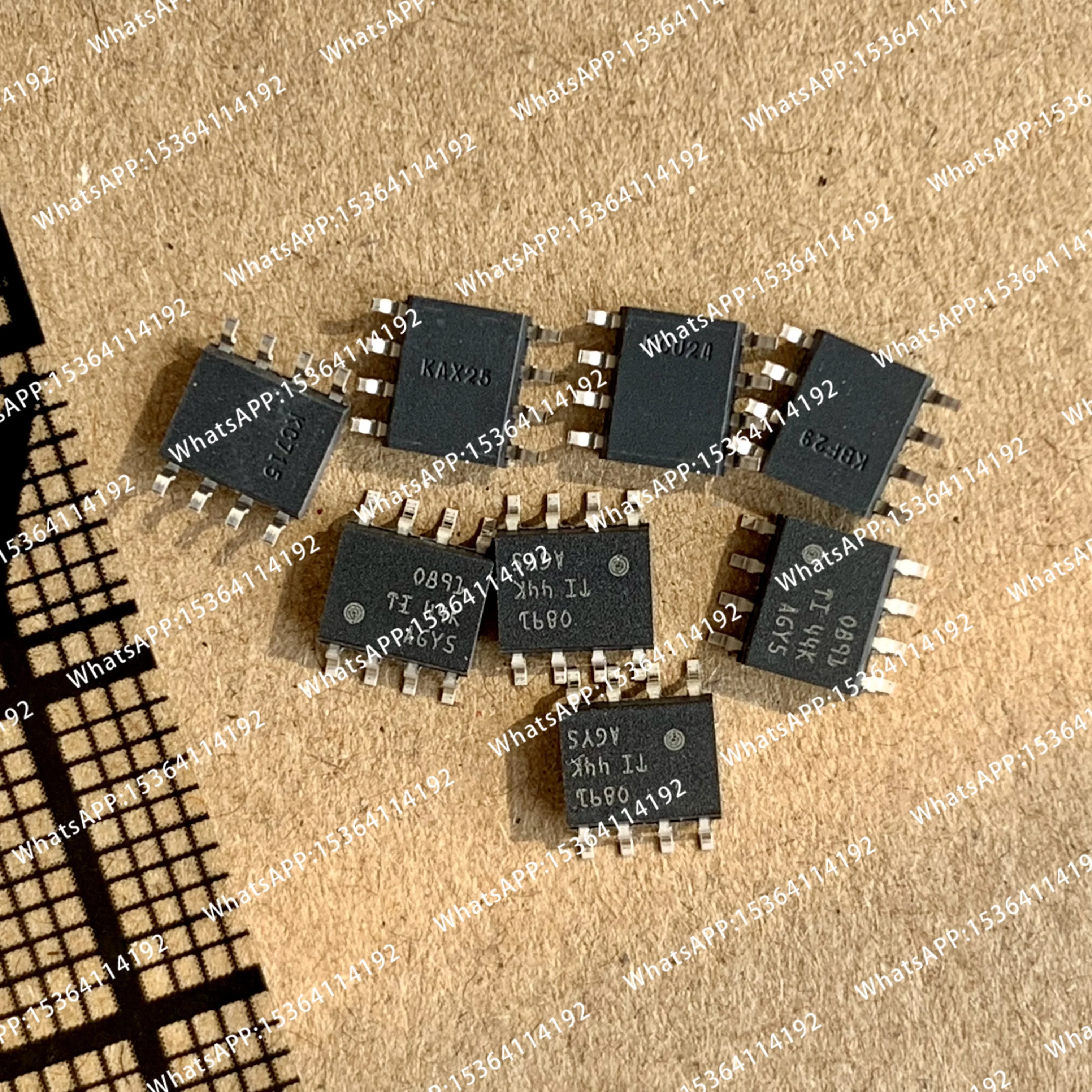 HiFi Audio TI OPA891 Single to Dual OPA2891 Dual Op Amp Replaces OPA828/AD8620 Dual Operational Amplifier​​ Adapter Board