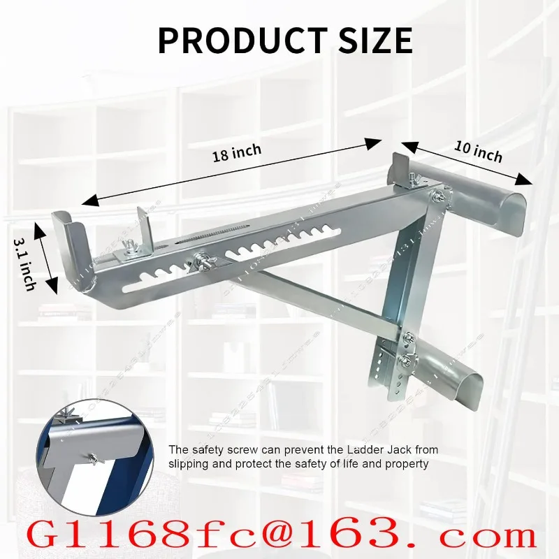 2pcs Load-bearing ladder brackets, ladder tripods, jacks, ladder jacks